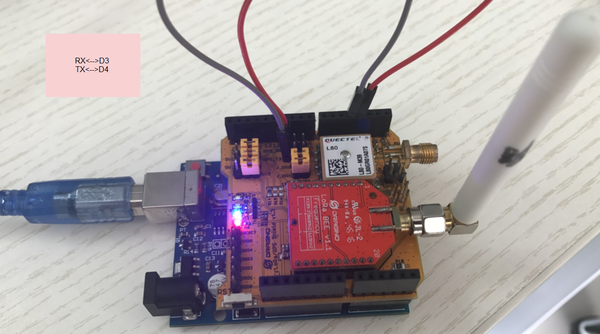 Lora GPS Shield Wiki For Dragino Project