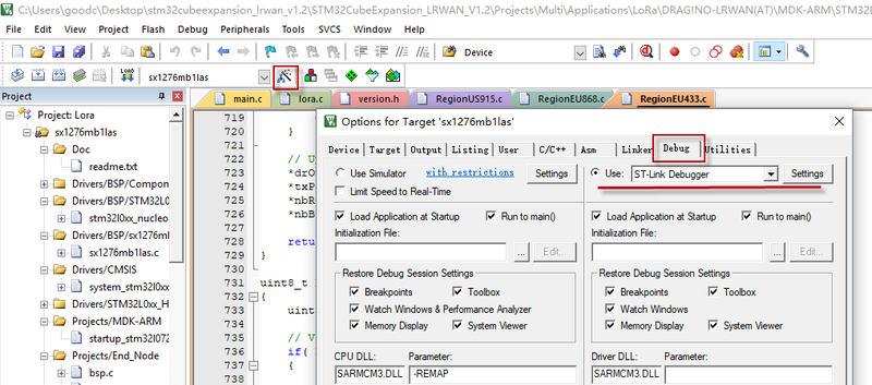 File:Keil settings.png