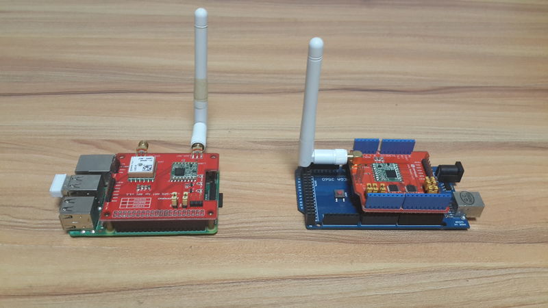 File:Use Lora Shield + Arduino set up a Lora Node.jpg